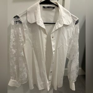 Sold out Zara Organza Top